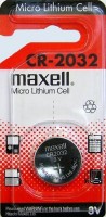 Элемент питания (батарейка) "Maxell", тип CR2032
