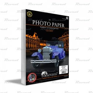 ФОТОБУМАГА, ГЛЯНЦЕВАЯ, A4, 200Г/М2, 100 Л. REVCOL