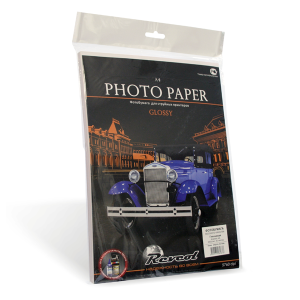 ФОТОБУМАГА, ГЛЯНЦЕВАЯ, A4, 200Г/М2, 50 Л. REVCOL