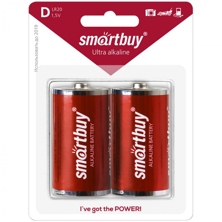 Элемент питания (батарейка) Smartbuy LR20