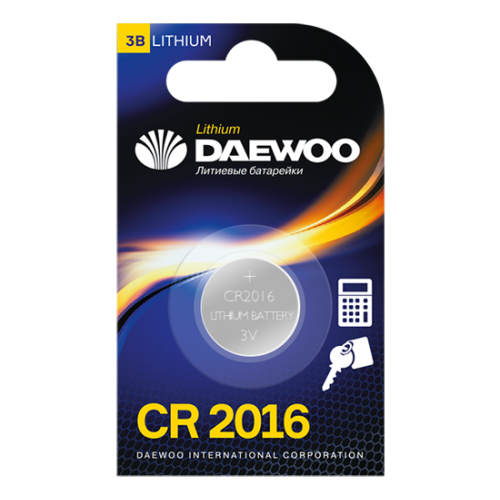 Элемент питания (батарейка) Daewoo CR2016