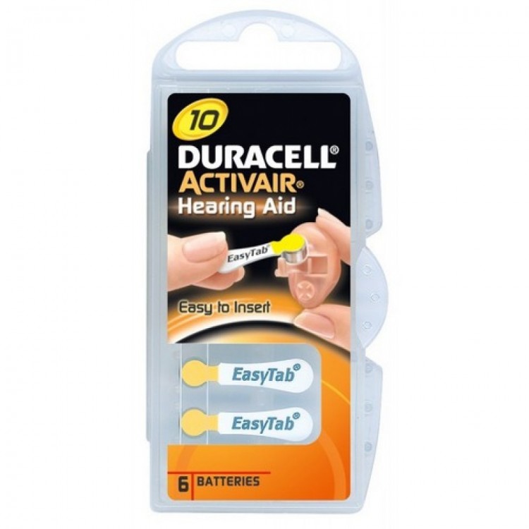 Элемент питания (батарейка) Duracell ZA-10